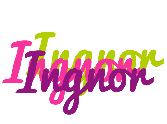 Ingnor flowers logo