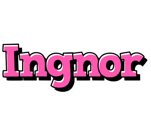 Ingnor girlish logo