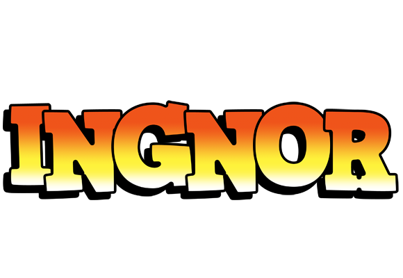 Ingnor sunset logo