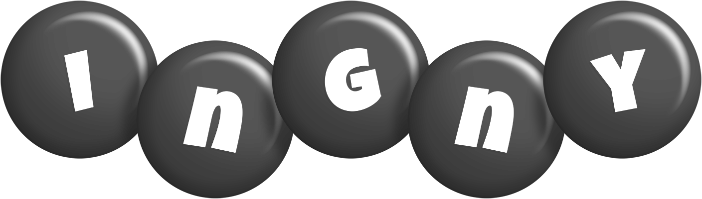 Ingny candy-black logo