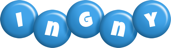 Ingny candy-blue logo