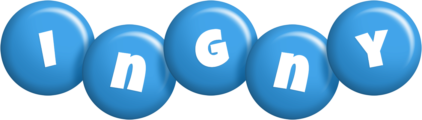 Ingny candy-blue logo