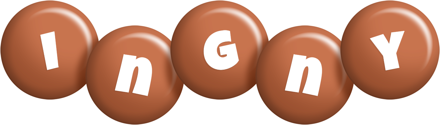 Ingny candy-brown logo