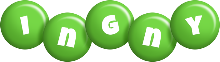 Ingny candy-green logo