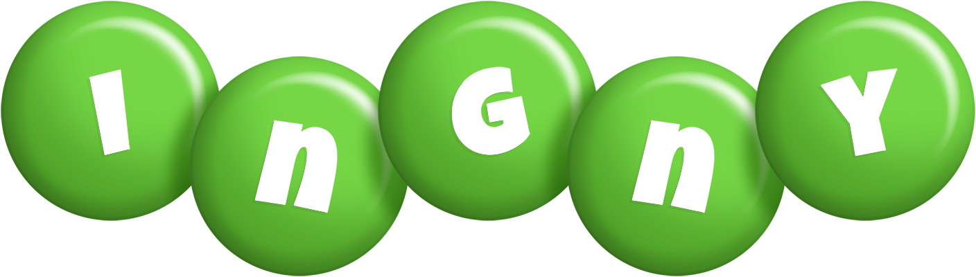 Ingny candy-green logo