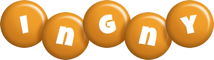 Ingny candy-orange logo
