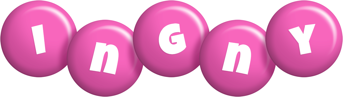 Ingny candy-pink logo
