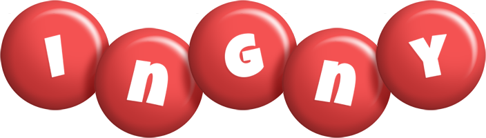 Ingny candy-red logo