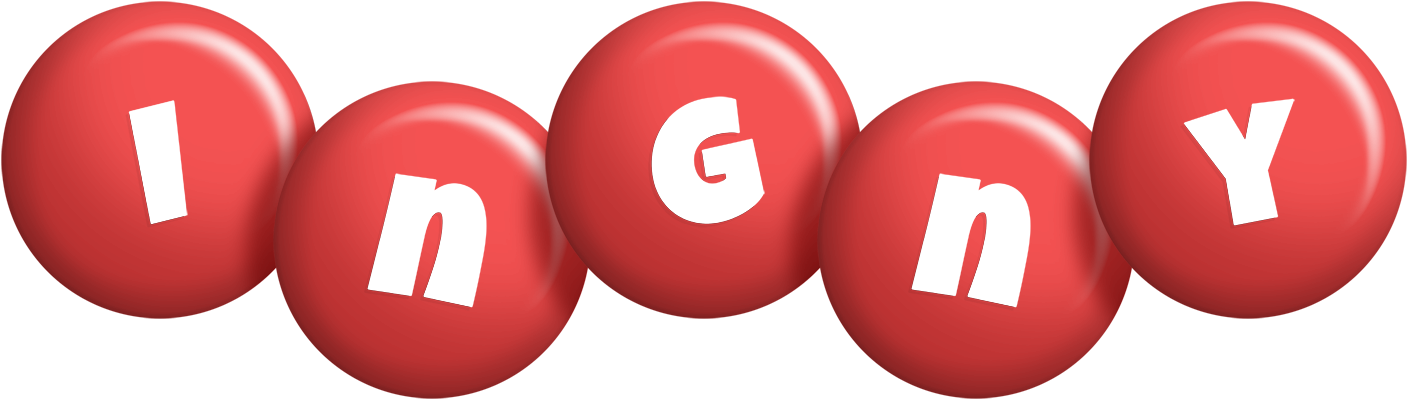 Ingny candy-red logo