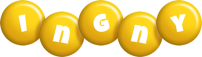 Ingny candy-yellow logo