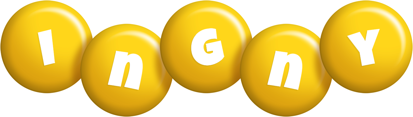 Ingny candy-yellow logo