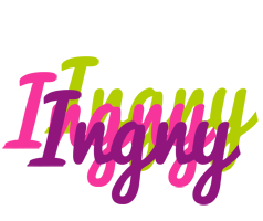 Ingny flowers logo