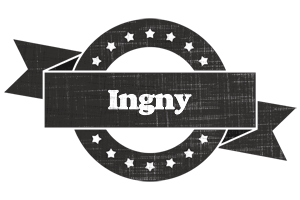 Ingny grunge logo