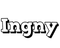 Ingny snowing logo