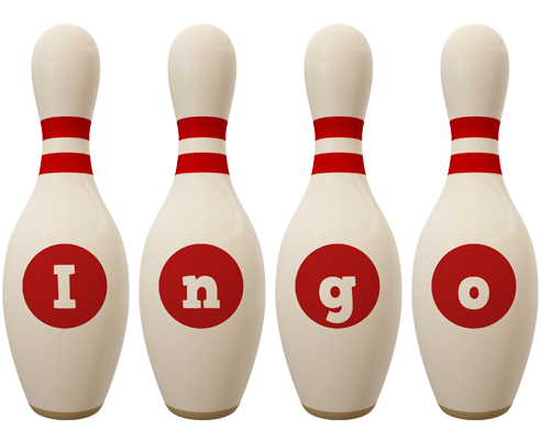 Ingo bowling-pin logo