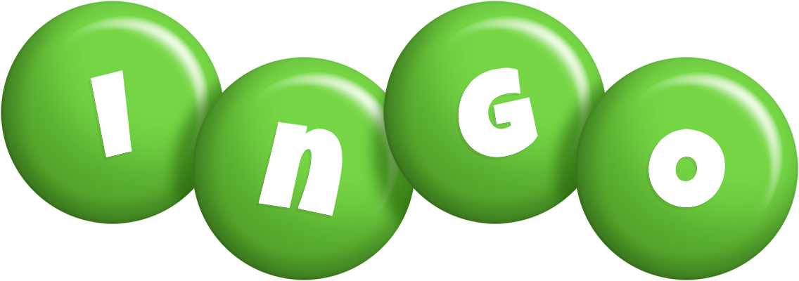 Ingo candy-green logo