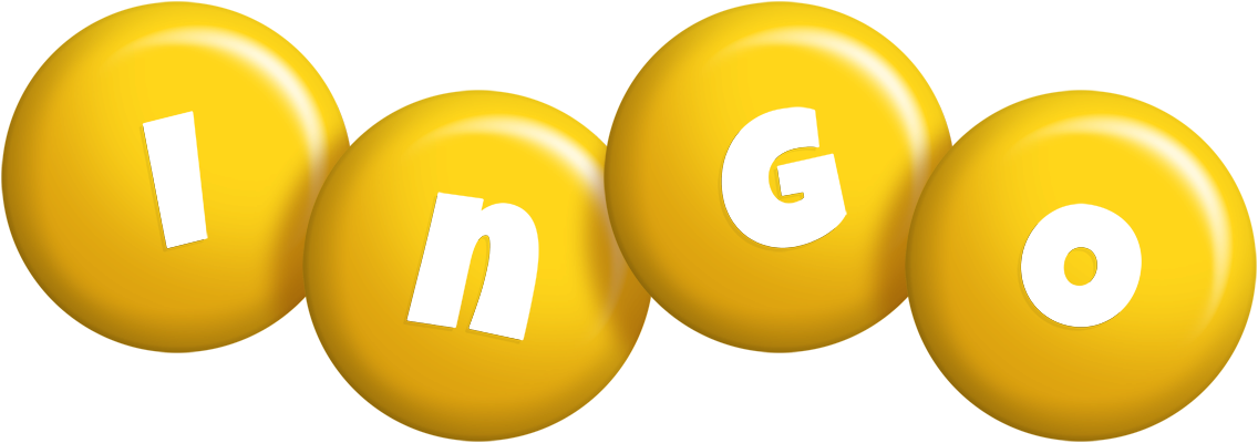 Ingo candy-yellow logo