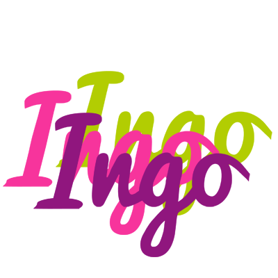 Ingo flowers logo