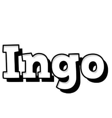 Ingo snowing logo