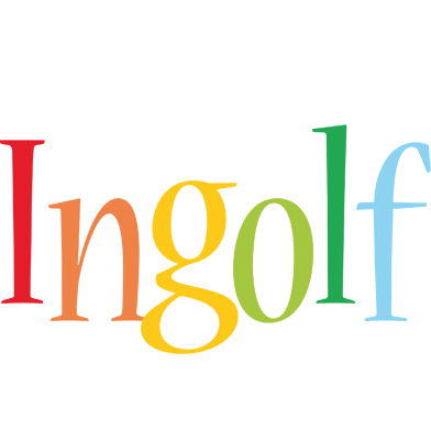 Ingolf birthday logo