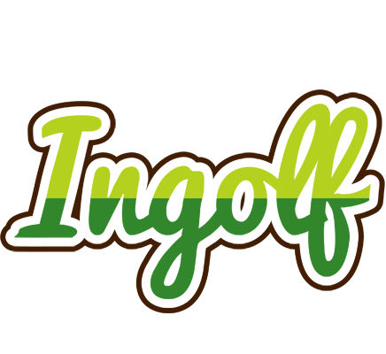 Ingolf golfing logo