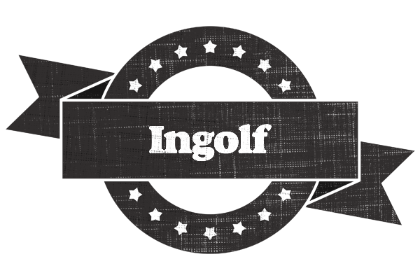Ingolf grunge logo
