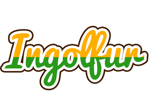 Ingolfur banana logo