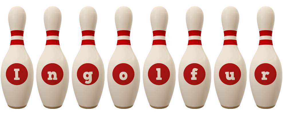 Ingolfur bowling-pin logo