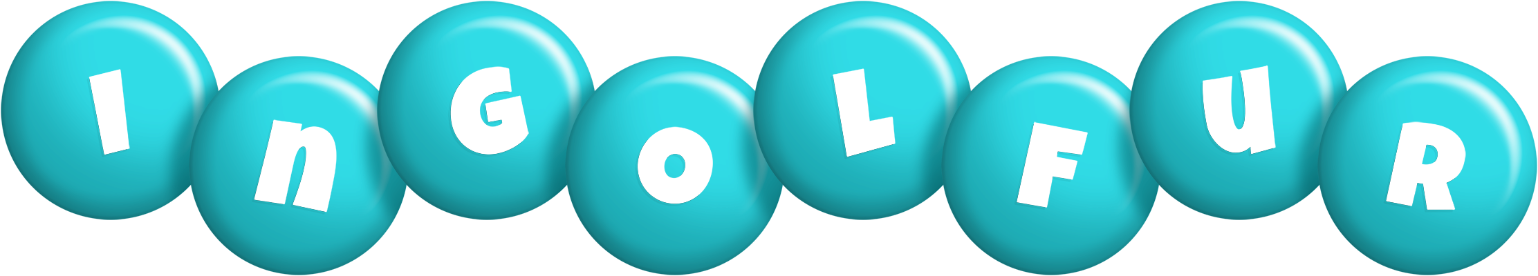 Ingolfur candy-azur logo