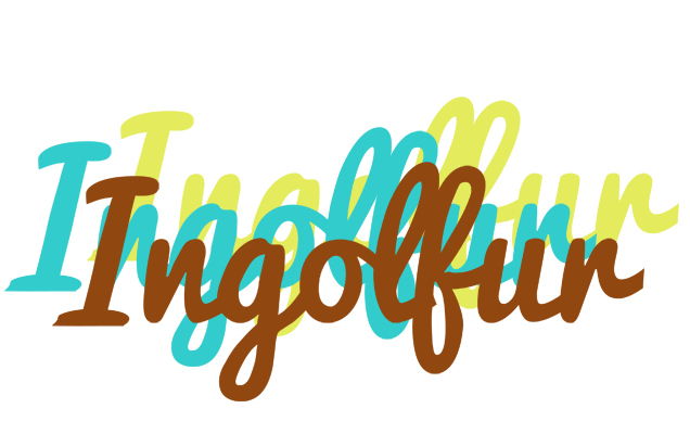 Ingolfur cupcake logo