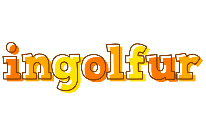 Ingolfur desert logo