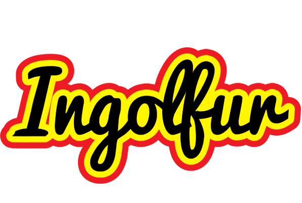 Ingolfur flaming logo