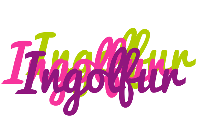 Ingolfur flowers logo