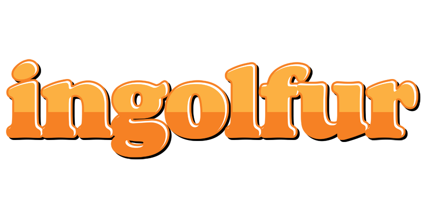 Ingolfur orange logo