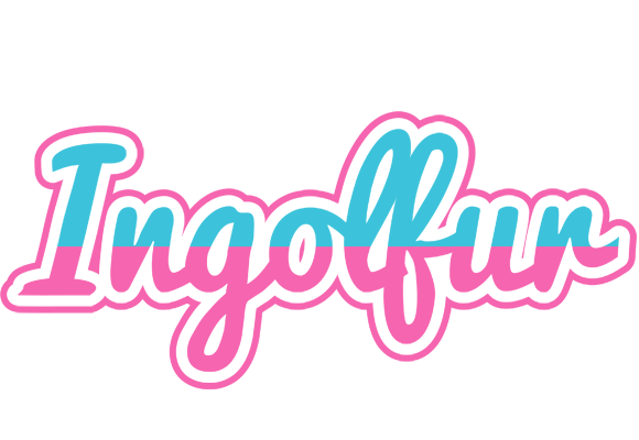 Ingolfur woman logo