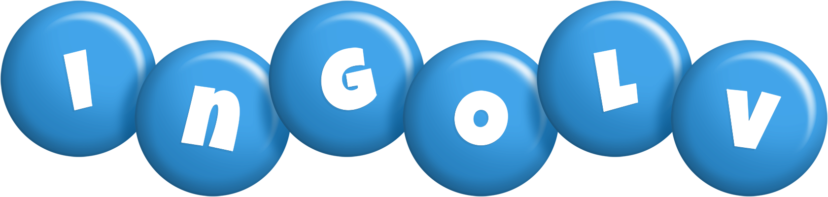 Ingolv candy-blue logo