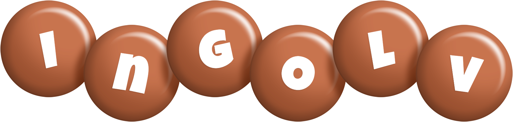 Ingolv candy-brown logo