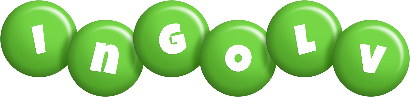 Ingolv candy-green logo