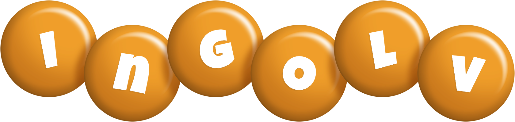 Ingolv candy-orange logo
