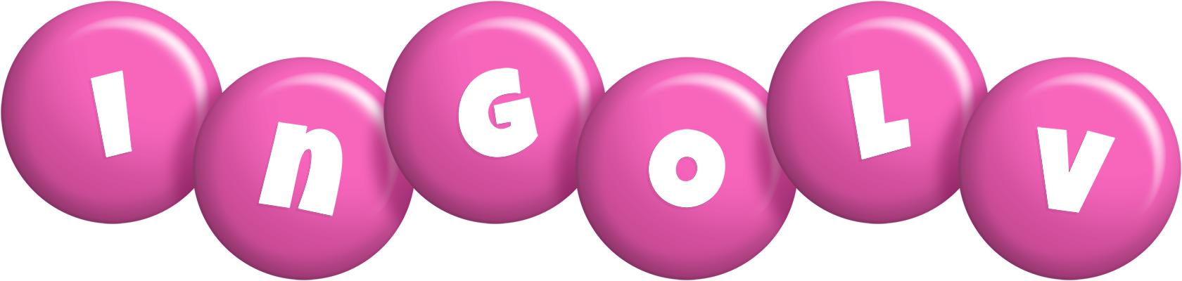 Ingolv candy-pink logo