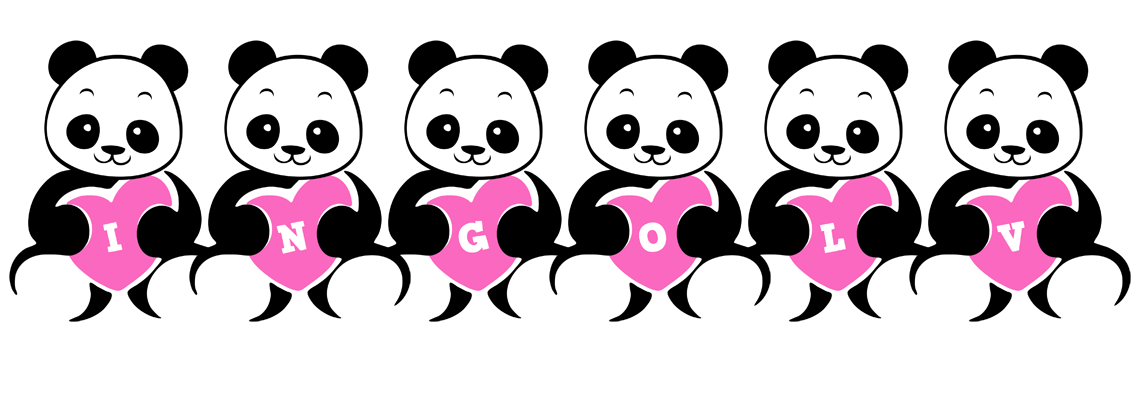 Ingolv love-panda logo