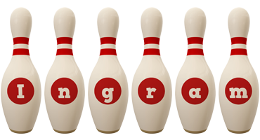 Ingram bowling-pin logo