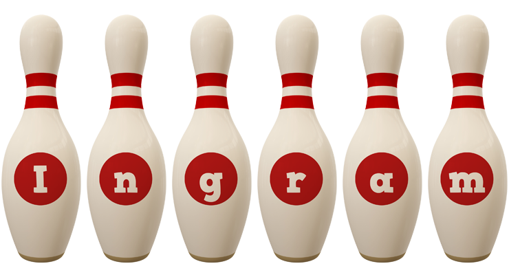 Ingram bowling-pin logo
