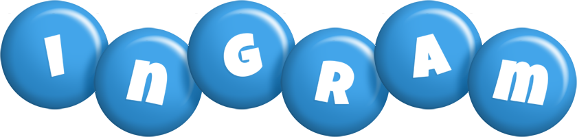 Ingram candy-blue logo