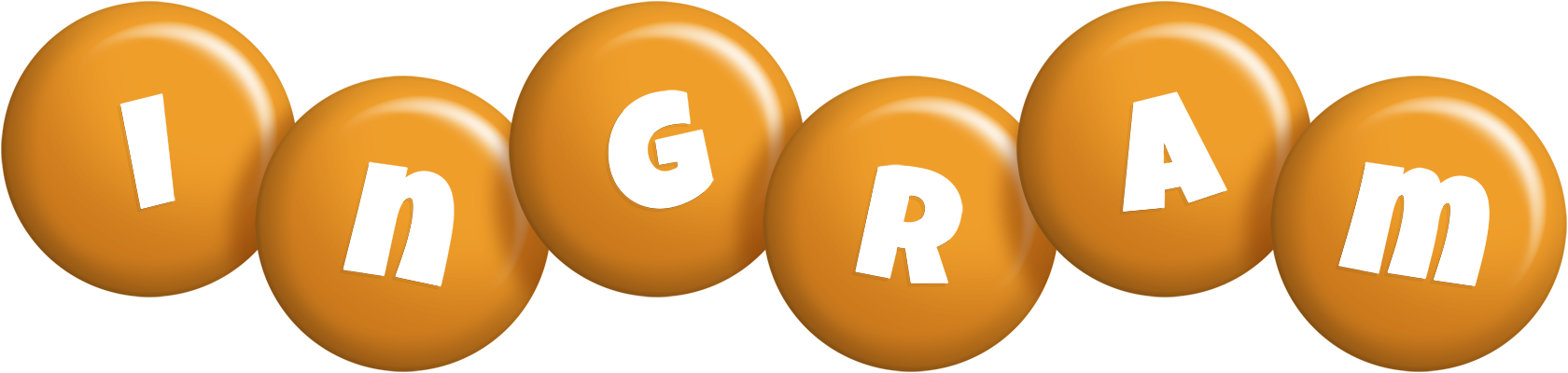 Ingram candy-orange logo