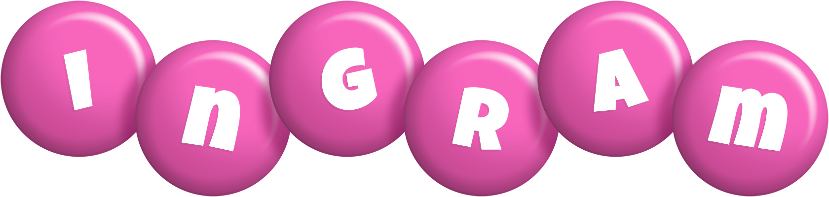 Ingram candy-pink logo