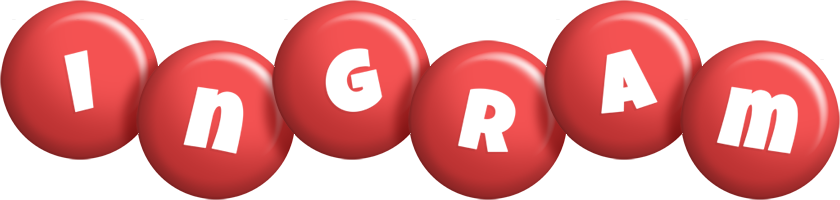 Ingram candy-red logo