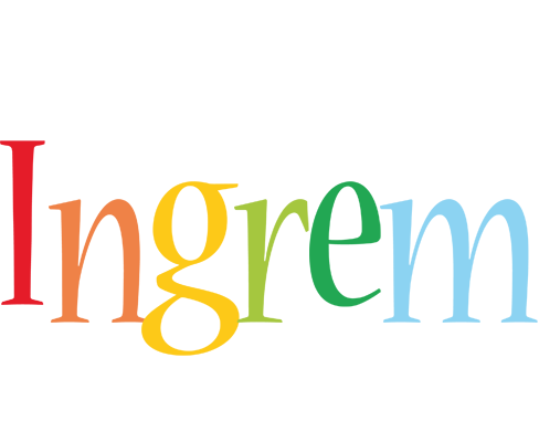 Ingrem birthday logo
