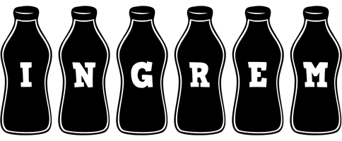 Ingrem bottle logo