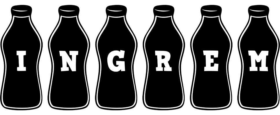 Ingrem bottle logo
